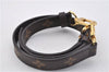 Authentic Louis Vuitton Monogram Shoulder Strap Brown 24.8-28.7" LV Box 2232F