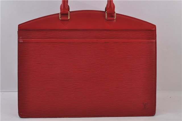 Authentic Louis Vuitton Epi Riviera Hand Bag Red M48187 LV 2235D