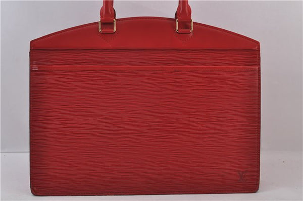 Authentic Louis Vuitton Epi Riviera Hand Bag Red M48187 LV 2235D
