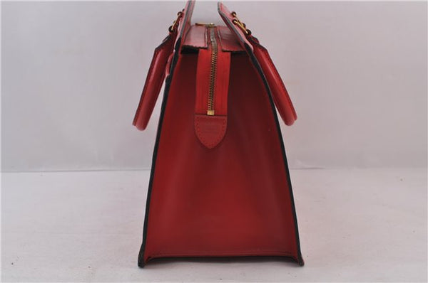 Authentic Louis Vuitton Epi Riviera Hand Bag Red M48187 LV 2235D
