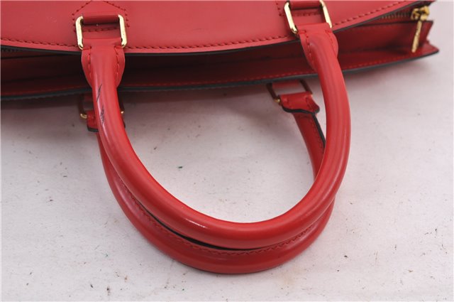 Authentic Louis Vuitton Epi Riviera Hand Bag Red M48187 LV 2235D