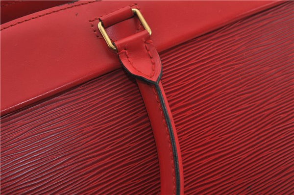 Authentic Louis Vuitton Epi Riviera Hand Bag Red M48187 LV 2235D