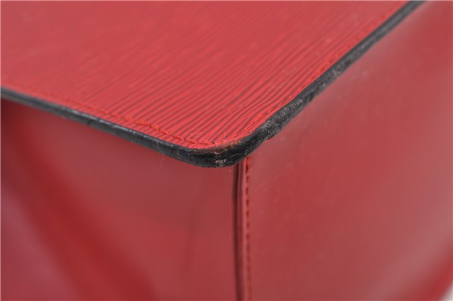 Authentic Louis Vuitton Epi Riviera Hand Bag Red M48187 LV 2235D