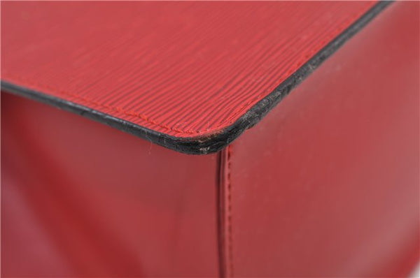 Authentic Louis Vuitton Epi Riviera Hand Bag Red M48187 LV 2235D