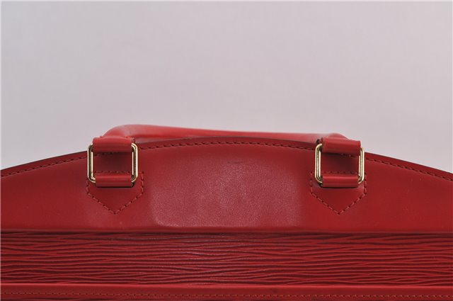 Authentic Louis Vuitton Epi Riviera Hand Bag Red M48187 LV 2235D