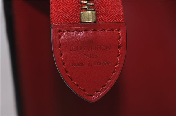 Authentic Louis Vuitton Epi Riviera Hand Bag Red M48187 LV 2235D