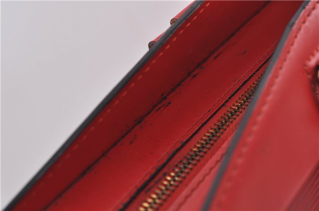 Authentic Louis Vuitton Epi Riviera Hand Bag Red M48187 LV 2235D