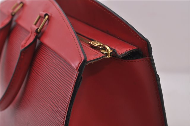 Authentic Louis Vuitton Epi Riviera Hand Bag Red M48187 LV 2235D