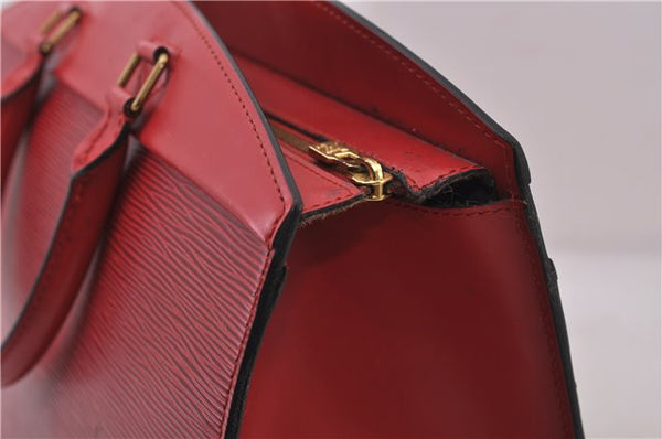 Authentic Louis Vuitton Epi Riviera Hand Bag Red M48187 LV 2235D
