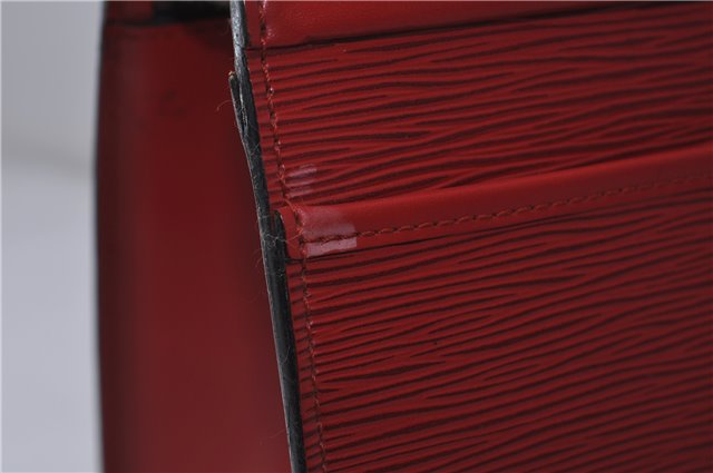 Authentic Louis Vuitton Epi Riviera Hand Bag Red M48187 LV 2235D