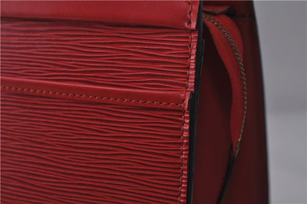 Authentic Louis Vuitton Epi Riviera Hand Bag Red M48187 LV 2235D