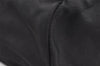 Authentic PRADA Vintage Nylon Tessuto Leather Drawstring Backpack Black 2235I