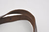 Authentic FENDI Zucca Vintage Folding Tote Hand Bag Nylon Leather Brown 2236I