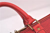 Authentic Louis Vuitton Epi Keepall 50 Boston Bag Red M42967 LV 2237D