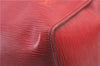 Authentic Louis Vuitton Epi Keepall 50 Boston Bag Red M42967 LV 2237D