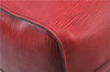 Authentic Louis Vuitton Epi Keepall 50 Boston Bag Red M42967 LV 2237D