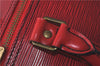 Authentic Louis Vuitton Epi Keepall 50 Boston Bag Red M42967 LV 2237D