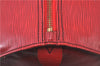 Authentic Louis Vuitton Epi Keepall 50 Boston Bag Red M42967 LV 2237D