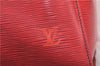 Authentic Louis Vuitton Epi Keepall 50 Boston Bag Red M42967 LV 2237D