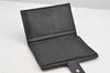 Authentic PRADA Vintage Saffiano Leather Bifold Wallet Purse Black Junk 2237I