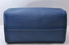 Authentic Louis Vuitton Epi Speedy 30 Hand Bag Blue M43005 LV 2238D