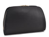 Authentic Louis Vuitton Epi Dauphine GM Pouch Clutch Bag Black M48432 LV 2239D