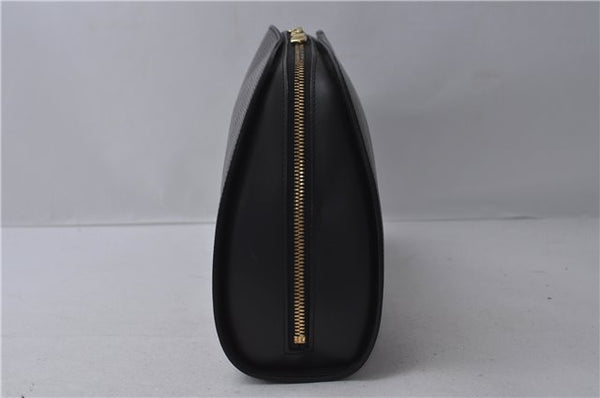 Authentic Louis Vuitton Epi Dauphine GM Pouch Clutch Bag Black M48432 LV 2239D