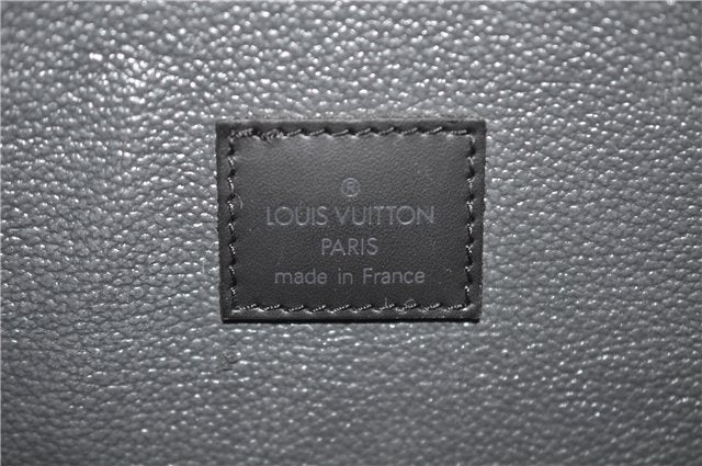 Authentic Louis Vuitton Epi Dauphine GM Pouch Clutch Bag Black M48432 LV 2239D