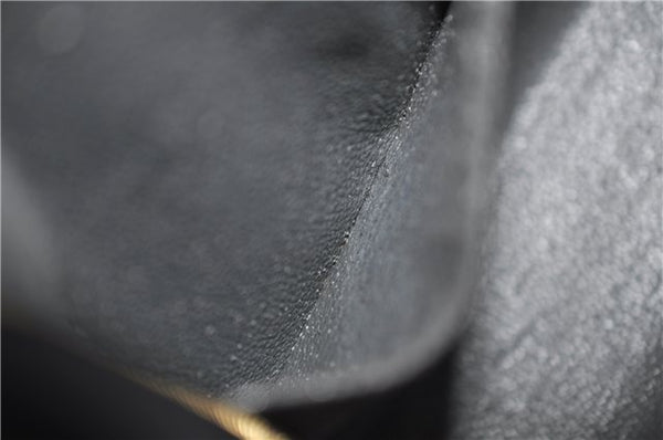 Authentic Louis Vuitton Epi Dauphine GM Pouch Clutch Bag Black M48432 LV 2239D