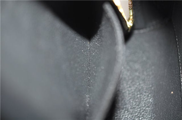 Authentic Louis Vuitton Epi Dauphine GM Pouch Clutch Bag Black M48432 LV 2239D