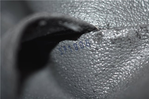 Authentic Louis Vuitton Epi Dauphine GM Pouch Clutch Bag Black M48432 LV 2239D