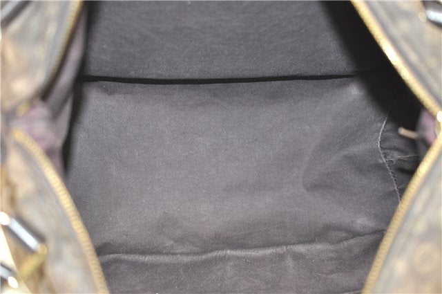 Auth Louis Vuitton Monogram Idylle Ballad PM Shoulder Bag Brown M40573 LV 2240D