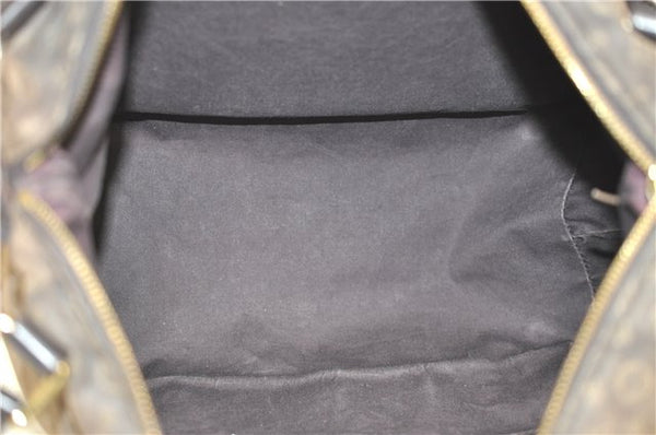 Auth Louis Vuitton Monogram Idylle Ballad PM Shoulder Bag Brown M40573 LV 2240D