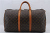 Authentic Louis Vuitton Monogram Keepall 50 Boston Bag M41426 LV 2242D