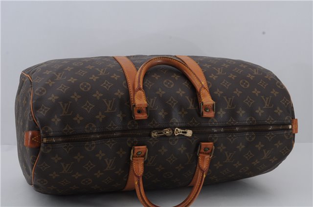 Authentic Louis Vuitton Monogram Keepall 50 Boston Bag M41426 LV 2242D