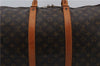 Authentic Louis Vuitton Monogram Keepall 50 Boston Bag M41426 LV 2242D