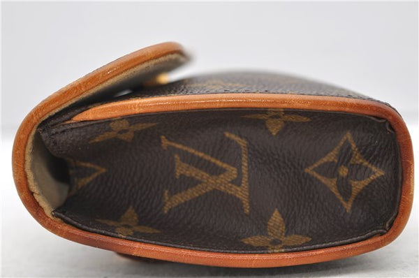 Auth Louis Vuitton Monogram Pochette Florentine Pouch Waist Bag M51855 LV 2244D