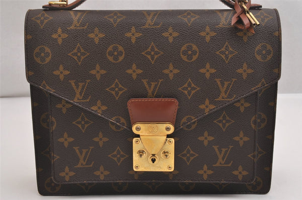 Authentic Louis Vuitton Monogram Monceau 2Way Shoulder Hand Bag M51185 LV 2244I