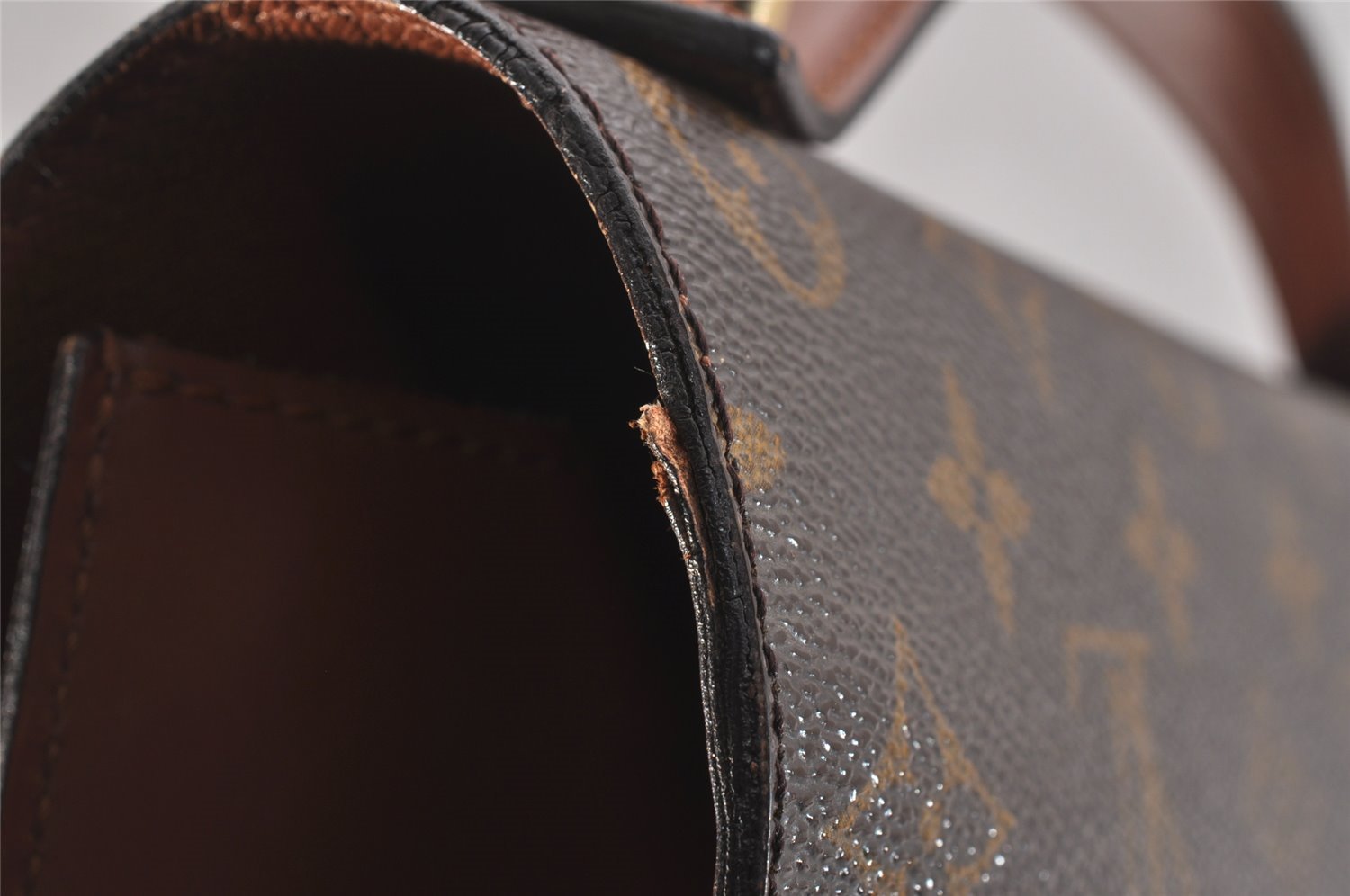 Authentic Louis Vuitton Monogram Monceau 2Way Shoulder Hand Bag M51185 LV 2244I