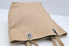 Authentic GUCCI Vintage Shoulder Tote Bag GG Canvas Leather 31244 Beige 2245I