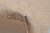 Authentic GUCCI Vintage Shoulder Tote Bag GG Canvas Leather 31244 Beige 2245I