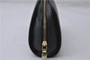 Authentic Louis Vuitton Epi Dauphine Cosmetic Pouch Black M48442 LV 2247D