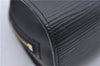 Authentic Louis Vuitton Epi Dauphine Cosmetic Pouch Black M48442 LV 2247D