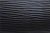 Authentic Louis Vuitton Epi Dauphine Cosmetic Pouch Black M48442 LV 2247D