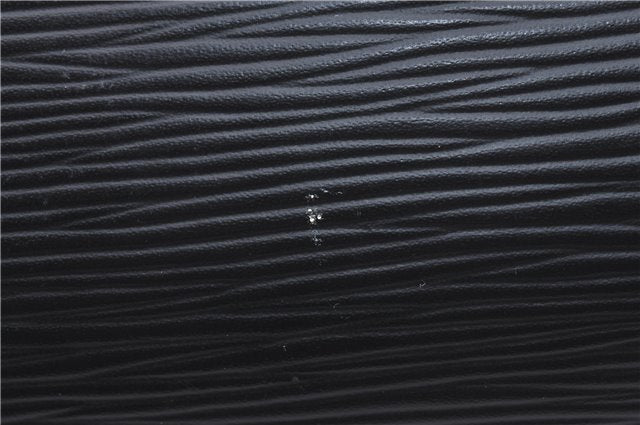 Authentic Louis Vuitton Epi Dauphine Cosmetic Pouch Black M48442 LV 2247D