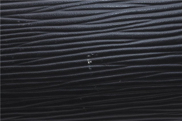 Authentic Louis Vuitton Epi Dauphine Cosmetic Pouch Black M48442 LV 2247D