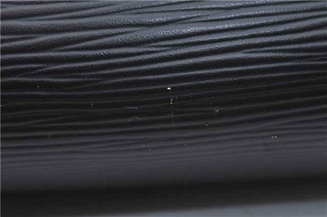 Authentic Louis Vuitton Epi Dauphine Cosmetic Pouch Black M48442 LV 2247D