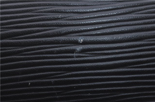 Authentic Louis Vuitton Epi Dauphine Cosmetic Pouch Black M48442 LV 2247D