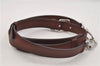 Authentic Louis Vuitton Leather Shoulder Strap Brown 38.6-47.8" LV 2247E