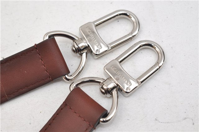 Authentic Louis Vuitton Leather Shoulder Strap Brown 38.6-47.8
